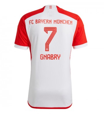 Bayern Munich Serge Gnabry #7 Replika Hjemmebanetrøje 2023-24 Kortærmet